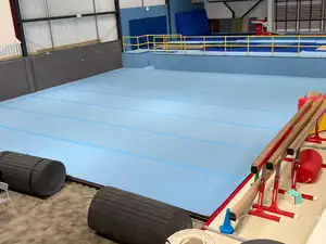 International Standard Competition Sprung Floor Gymnastic Spring Floor Artistic Floor For Training At Club