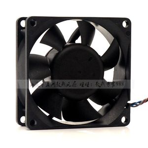 เดลต้า 70 มม.พัดลมเคสคอมพิวเตอร์ 70x70x15 มม. 12V 4 สายควบคุมอุณหภูมิ ลูกปืน AUB0712VH - Product Image 2