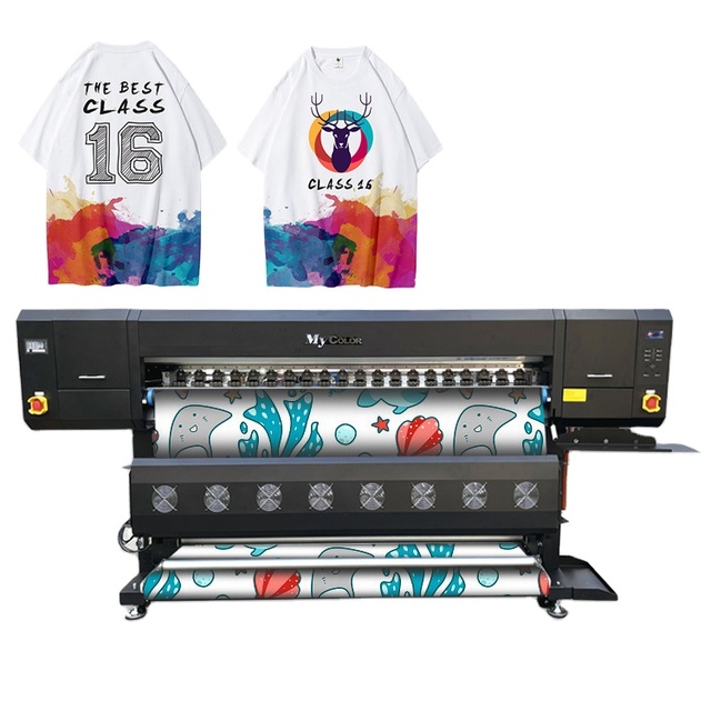 Original Manufacturer Heavy Duty Large Format Dye Sublimation Printer for Fabrics Jersey Clothes