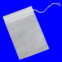 Compresse chaude jetable en fibre de maïs 8-10 sachet de thé pour la médecine chinoise pliée non tissée pour bain de pieds filtre à poudre pour thé à la vapeur