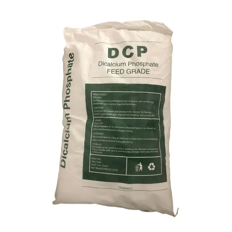 Fabrika fiyat Dicalcium fosfat dcp toz yem sınıfı/monokalsiyum fosfat MCP 22% 18% DCP MCDP hayvan yemi