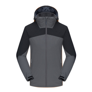 Veste coupe-vent 3 en 1 amovible avec doublure polaire, vêtements de randonnée unisexes, manches longues, pour l'automne et l'hiver - Product Image 5