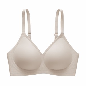 Source Factory Venta Al <span class=keywords><strong>Por</strong></span> Mayor De Sujetadores De Gelatina Modelo Tejido Modal Suave Push up Bras Sujetador De Gelatina Sin Costuras - Product Image 5