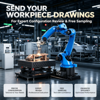 Solución de Automatización de Soldadura Robótica Industrial de 6 Ejes con Brazo Robótico y Sistema de Soldadura Inteligente