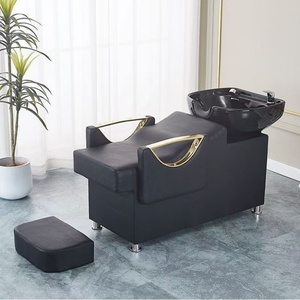 Unidad de Lavado de Cabello Moderna para Salón de Belleza con Asiento Ajustable, Estación de Lavado para Uso Comercial - Product Image 6