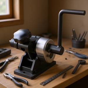 Cintreuse à manivelle pour anneaux, capacité 6,5-32 mm, pour travaux métalliques - Product Image 2