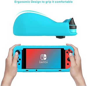 Étui de protection en silicone pour Nintendo Switch, avec absorption des chocs et protection anti-rayures pour la console de jeu - Product Image 4
