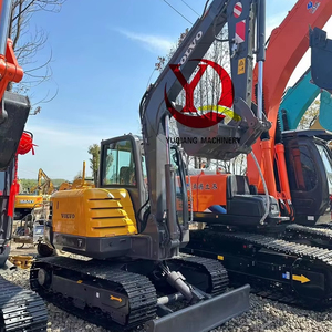 Faibles heures de travail utilisées pour l'excavatrice Volvo EC60C Capacité de 6 tonnes Bonne performance de haute qualité à vendre - Product Image 1