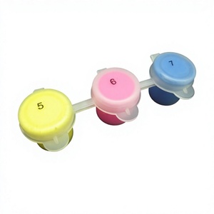 สีเพ้นท์หน้าและผิวกาย ปลอดสารพิษ ติดทนนาน ล้างออกง่าย ชุดสีเพ้นท์หน้าเด็ก 3 ถ้วย สำหรับงานปาร์ตี้และเทศกาล - Product Image 1