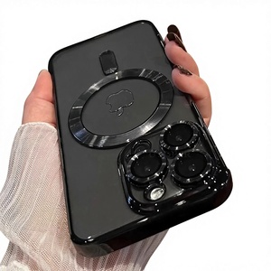 <span class=keywords><strong>Funda</strong></span> Protectora Transparente con Absorción Magnética de 15W y Protector de Cámara para <span class=keywords><strong>iPhone</strong></span> 17 Pro <span class=keywords><strong>Max</strong></span> - Product Image 1
