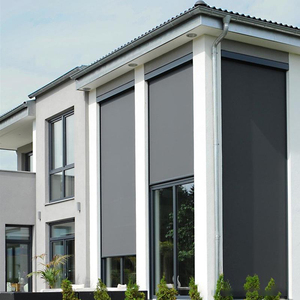 Fabrication de stores enrouleurs électriques coupe-vent pour l'extérieur <span class=keywords><strong>Store</strong></span> <span class=keywords><strong>enrouleur</strong></span> occultant télécommandé - Product Image 2