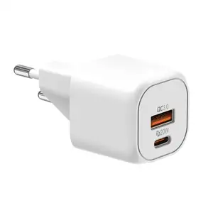 Carregador de viagem para celular de parede 20w mini carregador portátil usb c 20w austrália para xiaomi fast 20 watts carregador conjunto