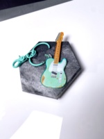 Vente en gros de porte-clés vintage assortis, boîte mystère, cadeau mystère, magasin de détail, pendentif de guitare électrique, ornement