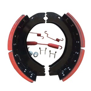 <span class=keywords><strong>RBK</strong></span> type américain plaque d'acier 4707 sabot de frein simple tambour de camion 4707Q 4709 sabot de frein zapata de pastilla - Product Image 2