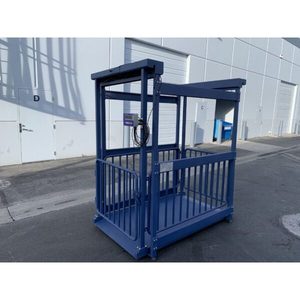 เครื่องชั่งปศุสัตว์สีน้ำเงินขนาดใหญ่ USA Measurements รุ่น US-BC8030 (2500 ปอนด์ x 1 ปอนด์) - Product Image 3