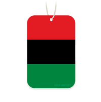 Désodorisant de voiture drapeau pan-africain très populaire, parfums uniques longue durée, désodorisant suspendu pour voitures et camions, patriotique