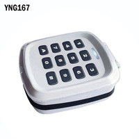 Clavier multi-fréquence 280MHz-868MHz, télécommande, ouvre-porte de Garage, clavier sans fil, système d'entrée sans clé, télécom