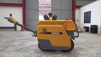 Petit rouleau compresseur vibratoire à double tambour, mini, 500 kg, Xmr050 Xmr060, pour espaces restreints