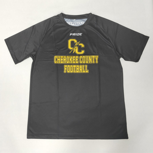 Venta al por mayor sublimación camiseta en blanco 100 poliéster personalizable camiseta logo - Product Image 3