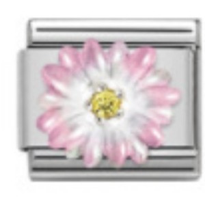 Floral Elastic Bracelet Tin Alloy Pearl Inlay Unisex Gift Jewelry DIY Modular Charm Bracelet - Product Image 4