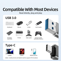 EONLINE OTG adaptateur USB Type C mâle vers USB A 3.0 femelle convertisseur pour MacBook Samsung S22 S20 Android Type USBC OTG connecteur
