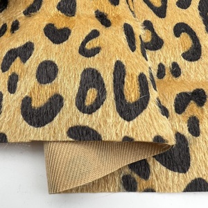 100% Polyester Dệt Kim Leopard Động Vật In Lông Cừu Vải Tùy Chỉnh <span class=keywords><strong>Velour</strong></span> In Nhung Cho Bọc Twill Heavyweight Sheer - Product Image 5