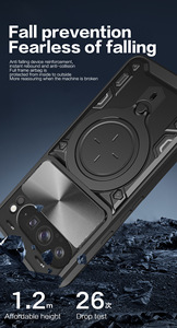 Funda de teléfono con soporte de anillo para ZTE Nubia Flip Z70 Z70S Ultra Music 2 4G Focus Blade A75 5G funda trasera a prueba de golpes para RedMagic 10 Pro - Product Image 4