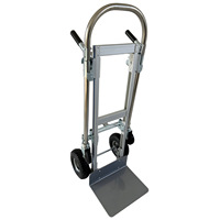 Carretilla Eléctrica Plegable para Subir Escaleras, con Certificación CE, Carretilla Manual Eléctrica, Carretilla de Plataforma Plana para Carga