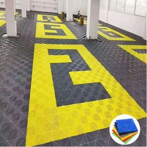 Carreaux de sol commerciaux amovibles en PP haute résistance et résistants à l'usure pour voiture Beauty 4S Wash Bay - Product Image 5