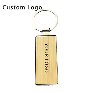 Custom Beech Wood Keychains with Love Shape, Perfect for Corporate Gifts - Product Image 5
