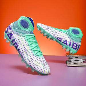 Scarpe da Calcio Unisex Personalizzate con Tacchetti Lunghi FG, Suola Intermedia in TPU, Tomaia in PVC, Resistenti all'Usura e Antiscivolo, <span class=keywords><strong>Super</strong></span> Robuste - Product Image 6