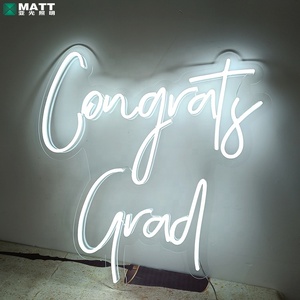 Matt phổ biến chúc mừng dấu hiệu Neon chúc mừng gard Neon dấu hiệu tường Hình ảnh chúc mừng dấu hiệu Neon cho lớp <span class=keywords><strong>2025</strong></span> ăn mừng - Product Image 4