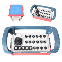 Control Remoto Industrial Inalámbrico Universal con 16 Interruptores de Palanca, Resistente al Agua IP65
