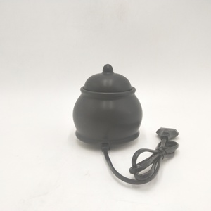220V <strong>Black</strong> Ceramic Electric Aroma <strong>Wax</strong> <strong>Burner</strong> Eco-friendly Household Decorative Oil Warmer for Aromatherapy <strong>Wax</strong> <strong>Melts</strong> Candle - Product Image 3
