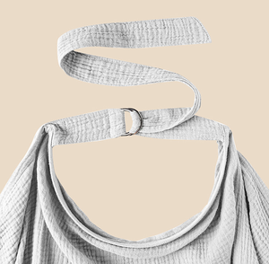 Couverture d'<span class=keywords><strong>allaitement</strong></span> en mousseline de coton réglable avec sangle de cou Couverture d'<span class=keywords><strong>allaitement</strong></span> solide - Product Image 6