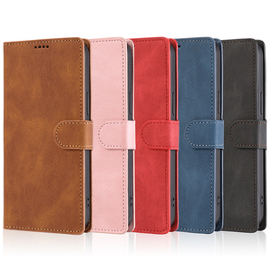 Funda de cuero Pu para teléfono móvil de negocios, funda para tarjetas, BILLETERA, abatible - Product Image 6