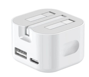 <strong>UK</strong> <strong>Plug</strong> 35W <strong>USB</strong> A+C Charger Adapter With Box Package Fast QC3.0 <strong>USB</strong> C Mobile Phone Wall Charger Block for Phone 16 15/14/13 - Product Image 3
