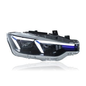 สำหรับ <span class=keywords><strong>BMW</strong></span> 3 <span class=keywords><strong>F30</strong></span> F35 ปี 2013-2018 ชุดไฟหน้ารถยนต์ดัดแปลง อุปกรณ์ตกแต่งรถยนต์ ไฟหน้าคุณภาพสูง - Product Image 3