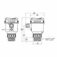 Transmetteur de niveau radar 80 GHz SIEMENS SITRANS LR150 7ML5340 100 % original 20 m HART pour liquides et solides