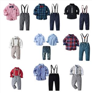 BSL89 Ensemble 3 pièces pour bébé garçon, tenue <span class=keywords><strong>de</strong></span> baptême, fête formelle, cadeau, manches longues, automne - Product Image 6