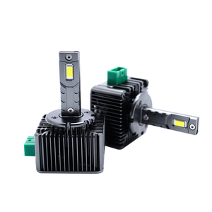 ADT 9-16V 35W 4300LM แคนบัส D3S D3R หลอดไฟหน้า LED 6000K ซุปเปอร์ไวท์ ชุดแปลงซีนอน HID CSP 3570 ชิปพัดลมฮีทซิงค์ - Product Image 2