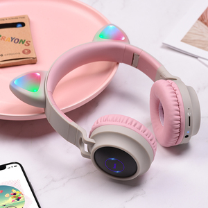 Hoco. <span class=keywords><strong>Cuffie</strong></span> Wireless W27 con Orecchie da Gatto <span class=keywords><strong>per</strong></span> Ragazze - Product Image 5