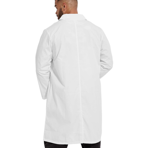 Bata de Laboratorio Blanca para Hombre, de Poliéster y Algodón, Uniforme de Farmacéutico Bordado con Bata de Consulta para Uso Hospitalario - Product Image 4