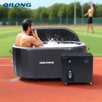 1/2 HP Mini refroidisseur d'eau pour les petits hôtels à usage domestique Fermes Piscines plongeantes froides Bain de glace et baignoire froide Pompe de refroidissement pour la saison en cours