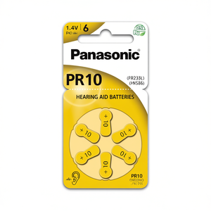 แบตเตอรี่เครื่องช่วยฟัง PR10 ขนาด 1.4V แพ็ค 6 ก้อน - Product Image 2