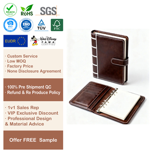 Carpeta Planificadora de Presupuesto A6 de Cuero PU, Organizador Financiero, Set de Cuadernos para Invitados de Boda, para Sistema de Ahorro de Efectivo con Sobres - Product Image 1