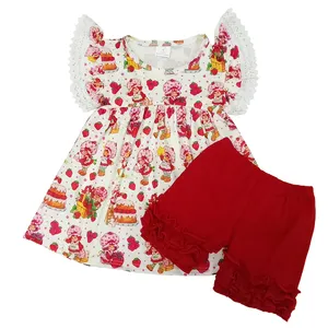 2020 Kids Clothing High Quality Cheap Price Little Children Girls Baby Clothing Fashion New Kids Girl Clothes Set Boutique