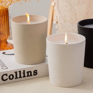 <span class=keywords><strong>Bougeoir</strong></span> en céramique personnalisé <span class=keywords><strong>Bougeoir</strong></span> en <span class=keywords><strong>porcelaine</strong></span> avec logo en relief Pots à bougie pour la décoration intérieure Navires à bougie - Product Image 5
