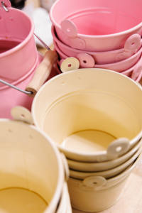 Eco-friendly Metal Bucket 8 L <b>Water</b> Pail <b>Storage</b> Barrel Metal Kegs Decorative <b>Container</b> With Handle For Garden And Home - Product Image 3