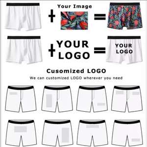 Boxer da <span class=keywords><strong>Uomo</strong></span> OEM&ODM Personalizzati all'Ingrosso di Alta Qualità, <span class=keywords><strong>Intimo</strong></span> Traspirante, Slip Boxer in Cotone con Apertura - Product Image 3